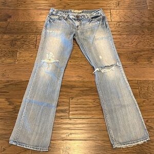 BKE Denim Madison Boot Low Rise Size 29